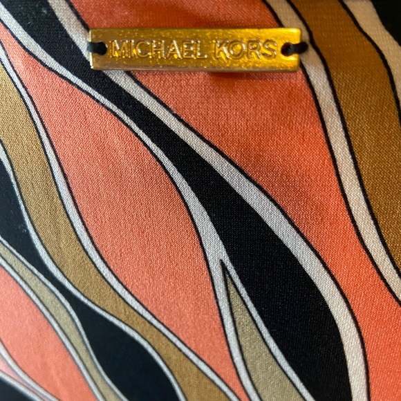 Michael Kors Peach Blossom Dress - Picture 10 of 11